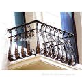 new design high quality iron balcony railing